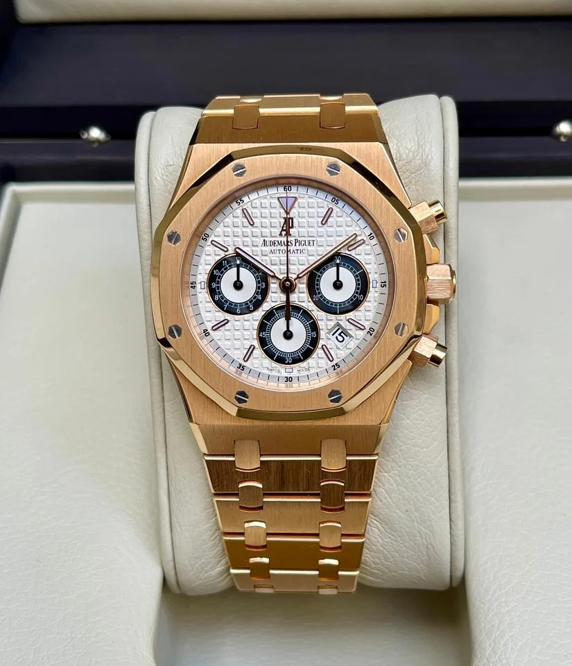 Audemars Piguet Royal Oak Chronographe « Kasparov » Or rose