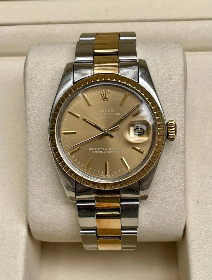 Rolex Oyster Perpetual Date Or et acier