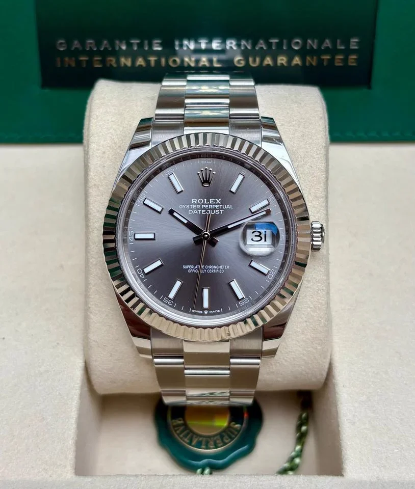 Rolex Datejust 41 « Rhodium »